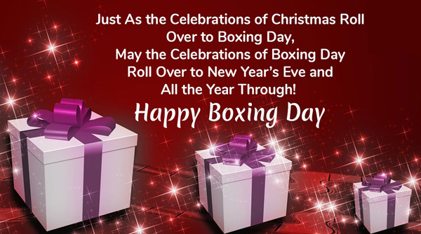 Boxing Day Messages 2021 to Brother