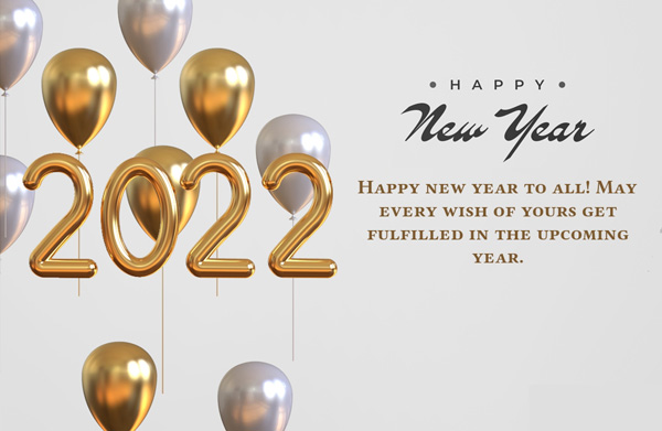 GoodBye 2021 Welcome 2022 New Year Wishes Messages