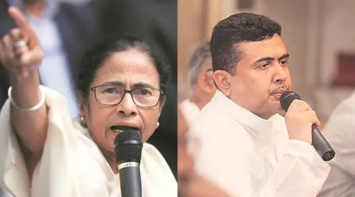 Suvendu Adhikari Targets Bengal CM Mamata After Cops Deny Him Entry To Raj Bhavan