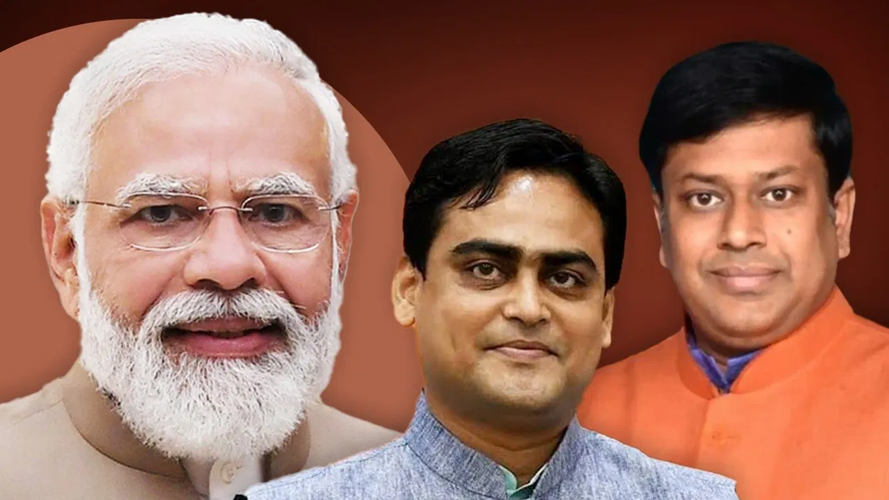 Narendra Modi, Shantanu Thakur and Sukanta Majumdar