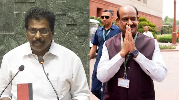 Om Birla, K Suresh file nominations for first Lok Sabha Speaker election ever