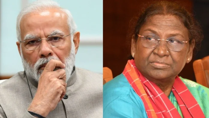 President Murmu, PM Narendra Modi express condolences