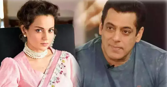 Kangana Ranaut says she rejected Salman Khan's two movies