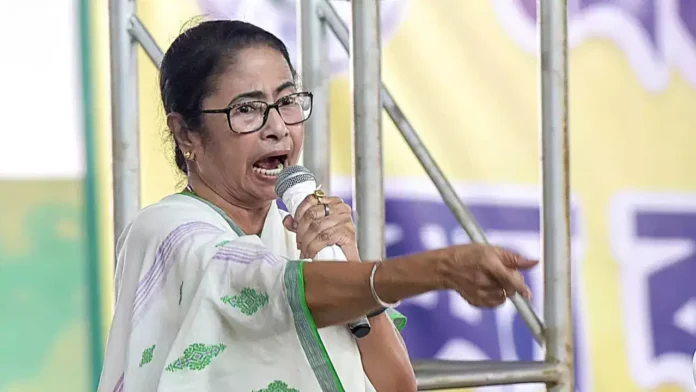 Mamata Banerjee attacks centre regarding rg kar case on tmcp foundation day