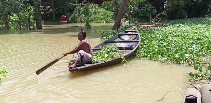 Flood situation in Ghatal Subdivision