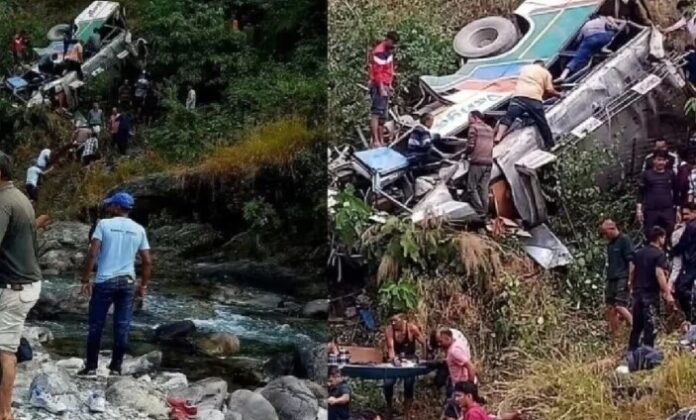 20 killed as bus falls into gorge in Uttarakhand, many feared trapped