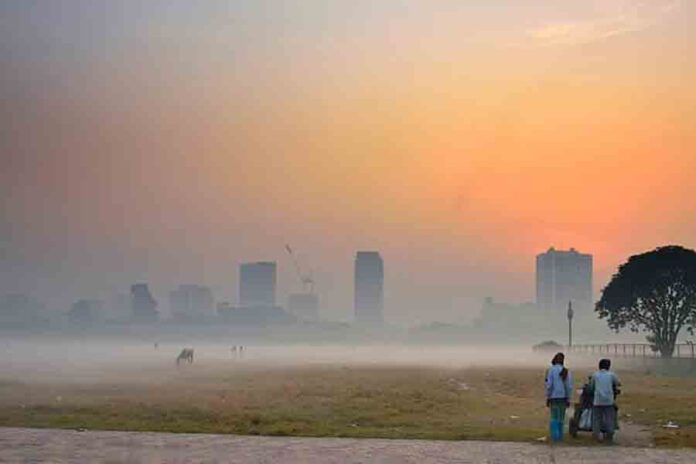 Light Rain and Dense Fog in West Bengal