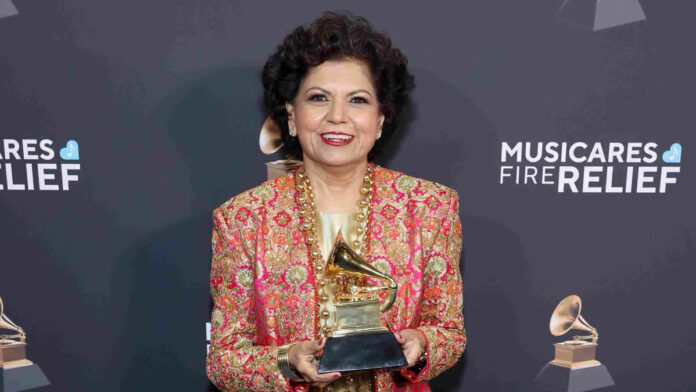 Indian-origin banking whiz and Indra Nooyi's sister Chandrika Tandon wins at the 67th Grammys